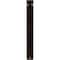 Ekena Millwork Ashford Single, Wrought Iron Bracket, (Single center brace), Antiqued Copp 1 1/2"W  x 7 1/2"D x 10"H BKTM01X07X10SASACO - alternate 4